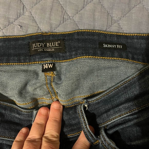 Judy Blue Medium Wash Denim Jeans 14W‎ - Picture 5 of 6